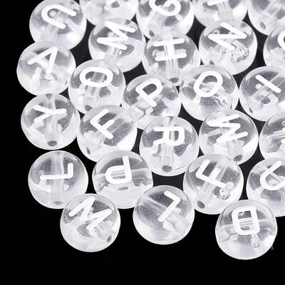 Transparent Acrylic Beads