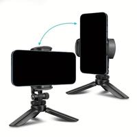 Portable Mini Desktop Tripod Bracket, Multi-angle Adjustable Smartphone Live Camera Phone Holder, Phone Accessories for Home ...