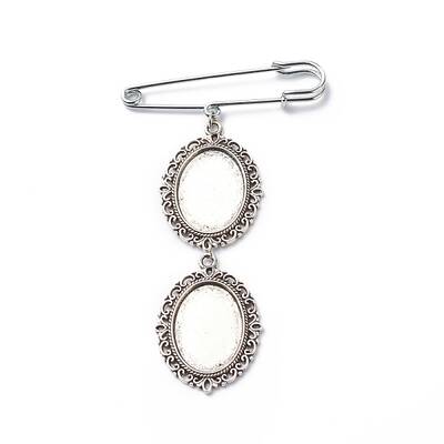 Iron Brooch Findings