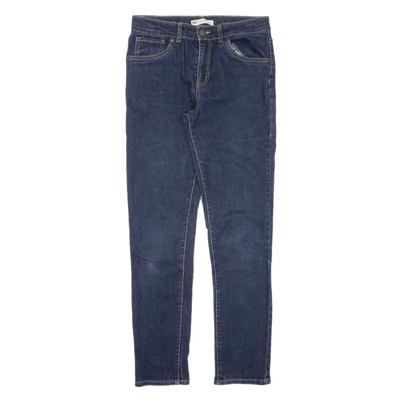 LEVI'S 721 High Rise Jeans Blue Denim Slim Skinny Girls W26 L27