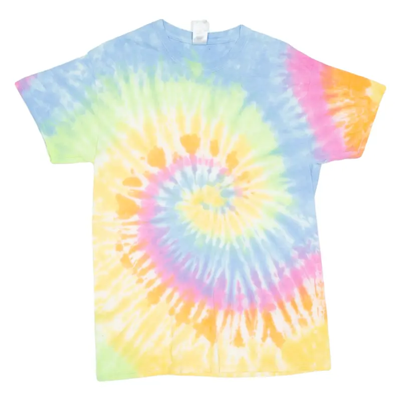 COLOUR TONE Mens Tie Dye T-Shirt Pink M