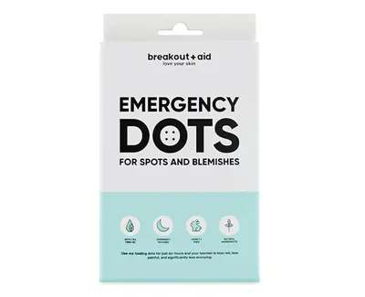 Breakout+aid Emergency Dots - Patch for sensitive and acne-prone skin