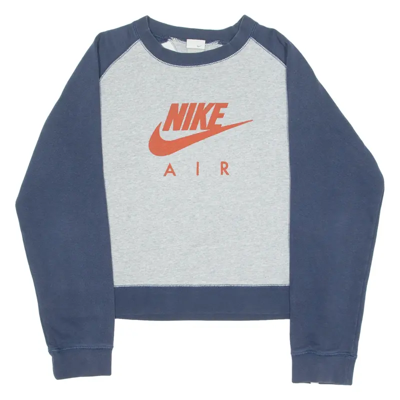 NIKE AIR Boys Sweatshirt Grey L