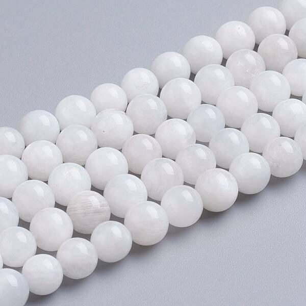 Natural Rainbow Moonstone Beads Strands