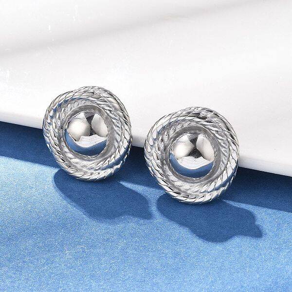 304 Stainless Steel Stud Earrings
