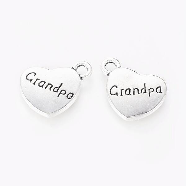 Tibetan Style Alloy Family Charms