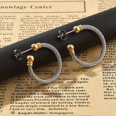 304 Stainless Steel Stud Earrings