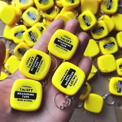 3FT Tape Measure, Mini Portable Tape Measure, Convenient Tape Measure for Home Use, Hand Measuring Tool for Home & Office, Y...