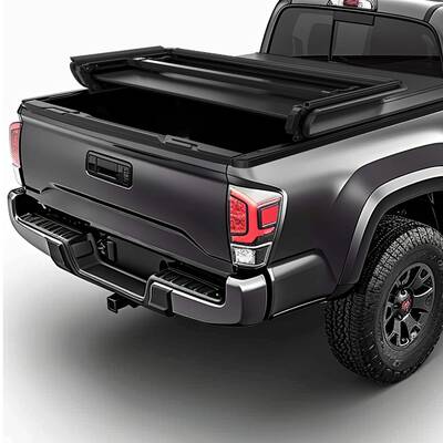OEDRO®  Fit for 2024-2025 Toyota Tacoma 5ft Bed Soft Tri-fold Tonneau Cover , with Track Rail System