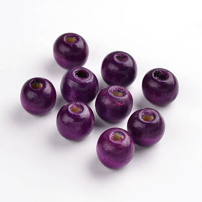 Natural Maple Wood Beads