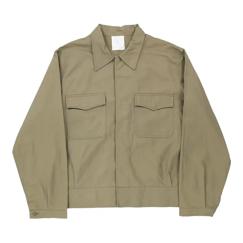 Unbranded Worker Jacket - Medium Beige Cotton