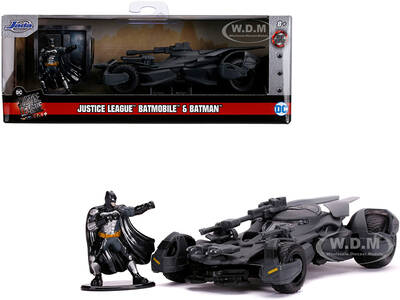 2017 Batmobile with Diecast Batman Figurine \