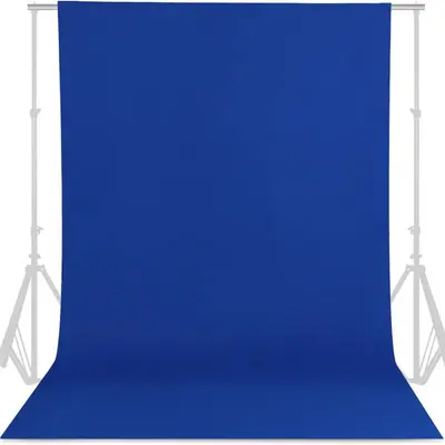 Blue Backdrop Photography Background Parties Curtain - Aperturee