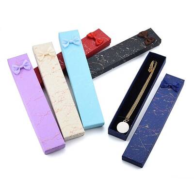Cardboard Necklace Jewelry Boxes