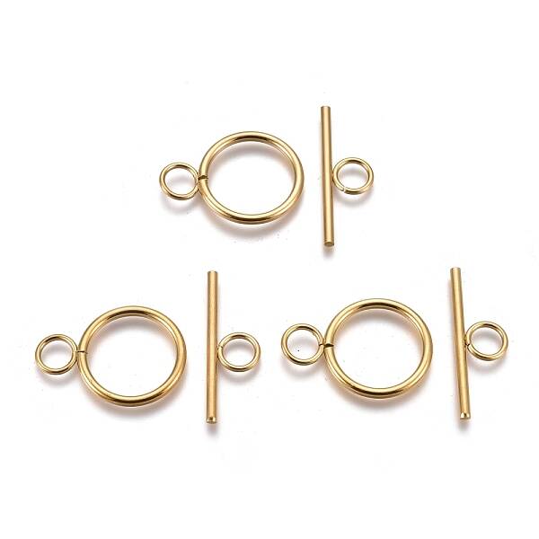 Ion Plating(IP) 304 Stainless Steel Toggle Clasps