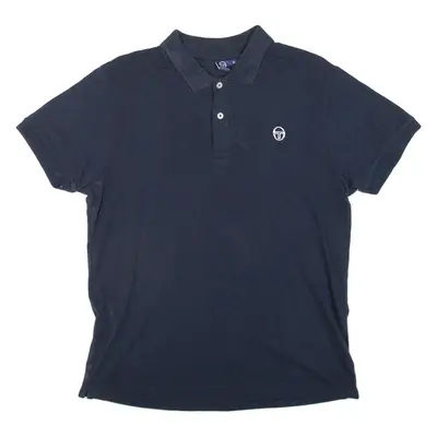 SERGIO TACCHINI Mens Polo Shirt Blue M