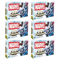Break #4890 WEDNESDAY 6/25 (6x) 2025 Topps Chrome Marvel Hobby 1/2 Case
