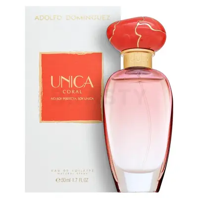 Adolfo Dominguez Unica Coral Eau De Toilette Spray 50ml