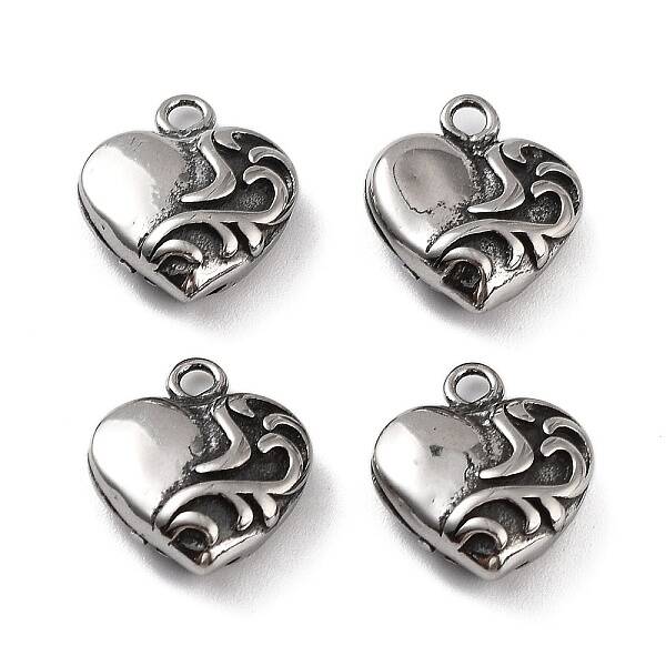 316 Surgical Stainless Steel Charms