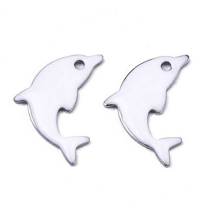 201 Stainless Steel Enamel Pendants