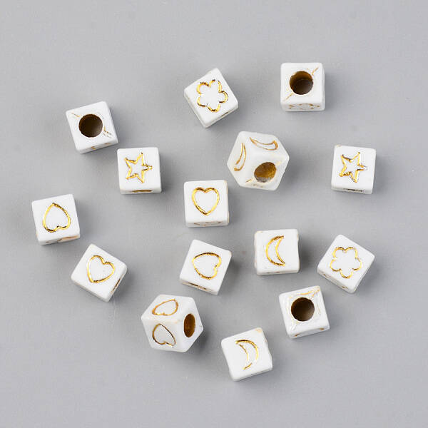 PVD Vacuum Plating Acrylic Beads