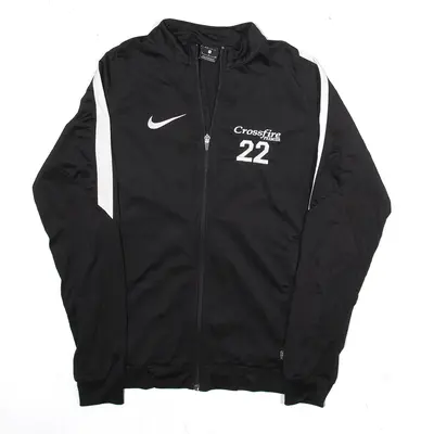 NIKE Crossfire Premier Soccer Track Jacket Black Mens S