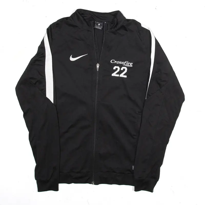 NIKE Crossfire Premier Soccer Track Jacket Black Mens S
