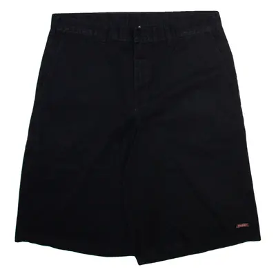 DICKIES Mens Casual Shorts Black Loose M W34