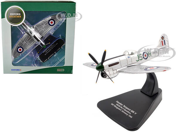 Hawker Tempest MK V Fighter Plane SN330 No.3 Squadron, RAF Wunstorf, Germany (1946) Oxford Aviation Series 1/72 Diecast Mod...