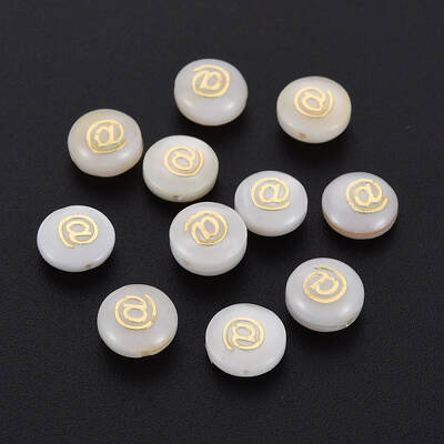 Natural Freshwater Shell Beads