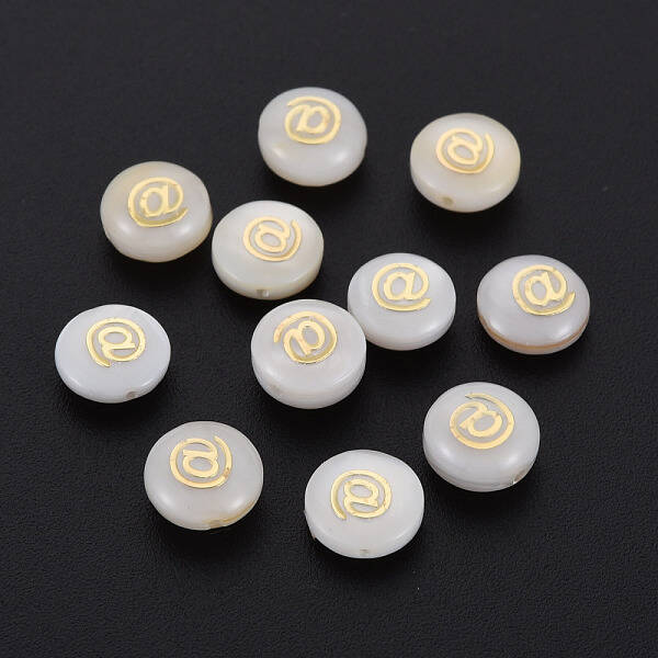 Natural Freshwater Shell Beads
