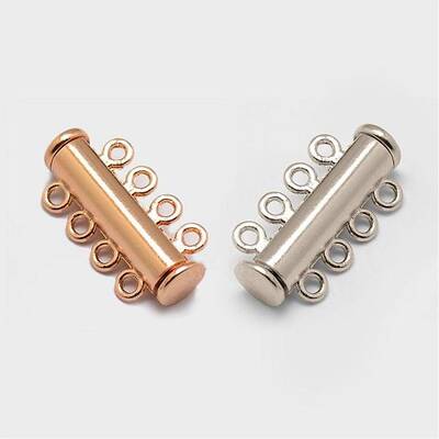 Alloy Magnetic Slide Lock Clasps