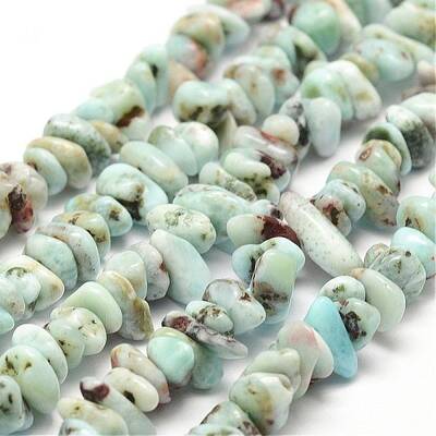 Natural Larimar Beads Strands