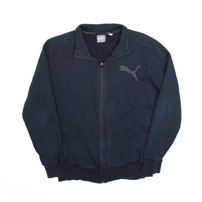 PUMA Sports Black Track Jacket Mens S