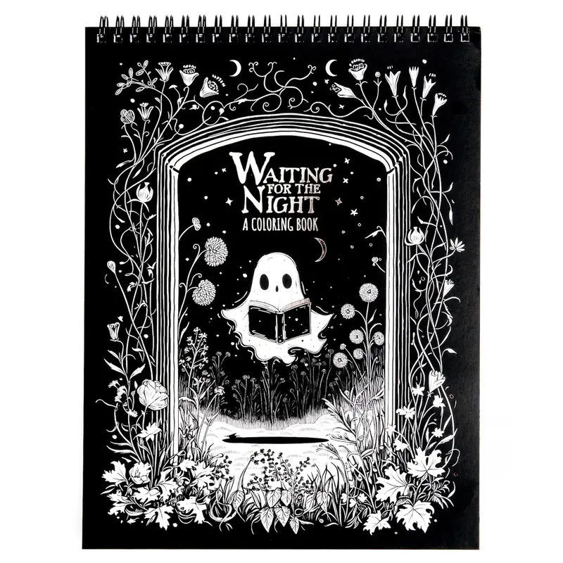 Waiting for the Night Coloring Book