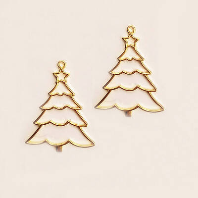Zinc Alloy Open Back Bezel Pendants