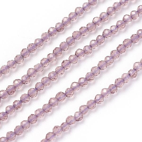 Transparent Glass Beads Strands
