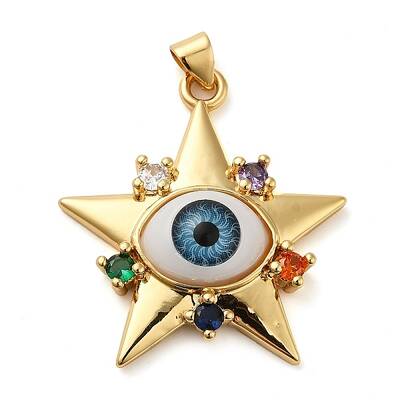 Real 18K Gold Plated Brass Pendants
