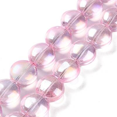 Baking Paint Glass Beads Strands