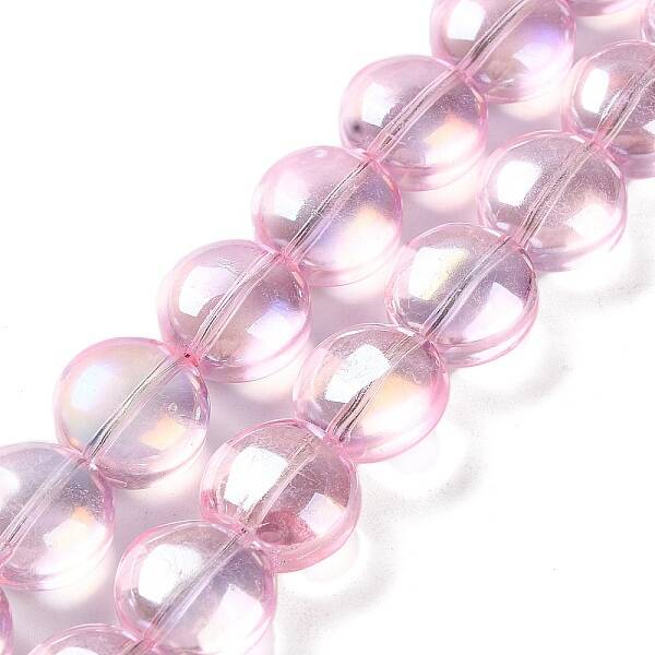 Baking Paint Glass Beads Strands