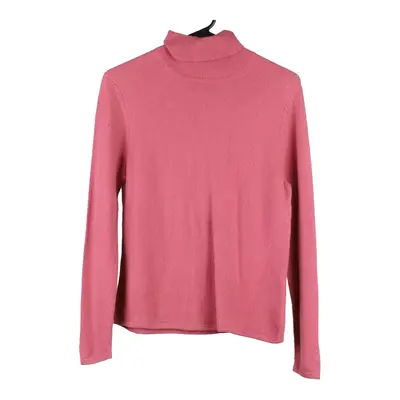 Petite Sophisticate Rollneck - Small Pink Cashmere