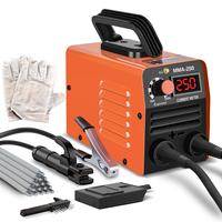 GNIWELDER Super Mini Stick Welder Machine,110V 250A ARC Portable MMA Welding Machine for Beginners,Welding Machine with 10pcs...