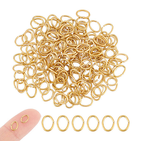100Pcs 304 Stainless Steel Jump Rings