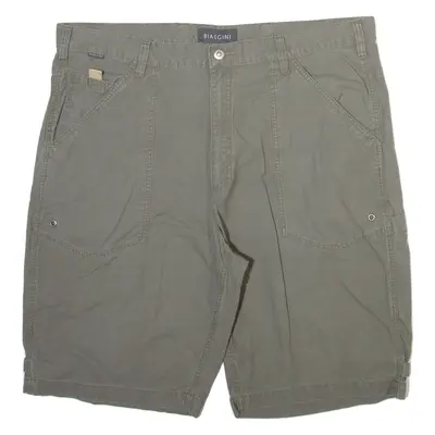BIAGGINI Mens Casual Shorts Grey XL W38