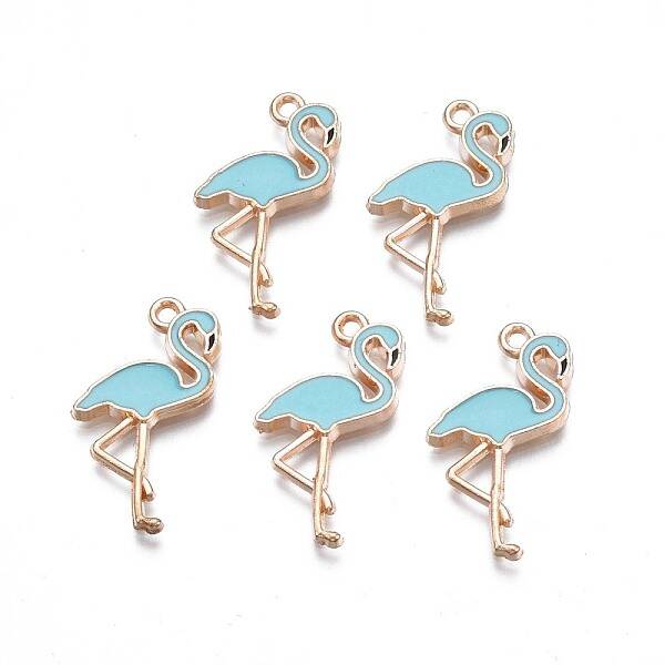 Alloy Enamel Pendants