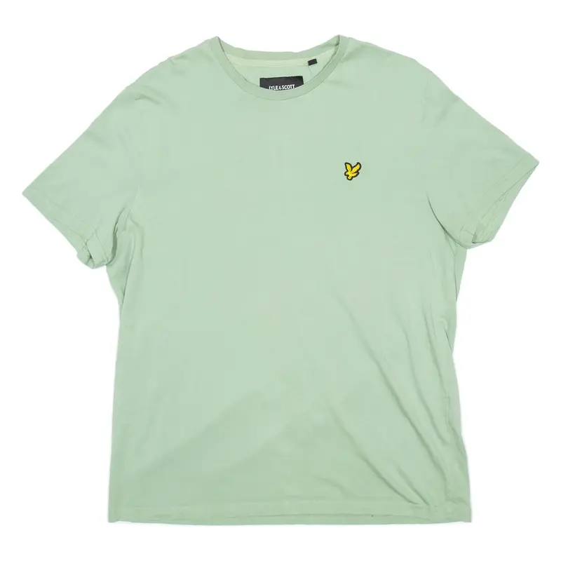 LYLE & SCOTT Mens T-Shirt Green L