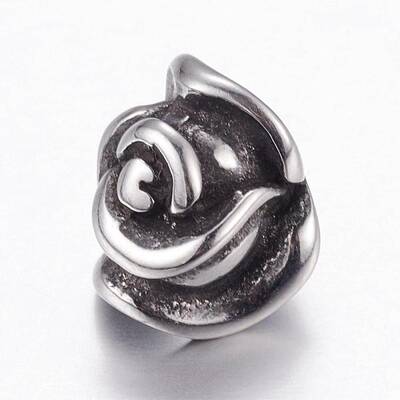 304 Stainless Steel European Beads