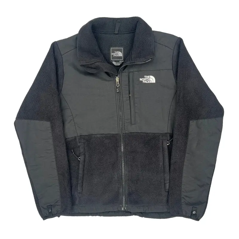 The North Face Fleece Jacket - Medium Black Polyester
