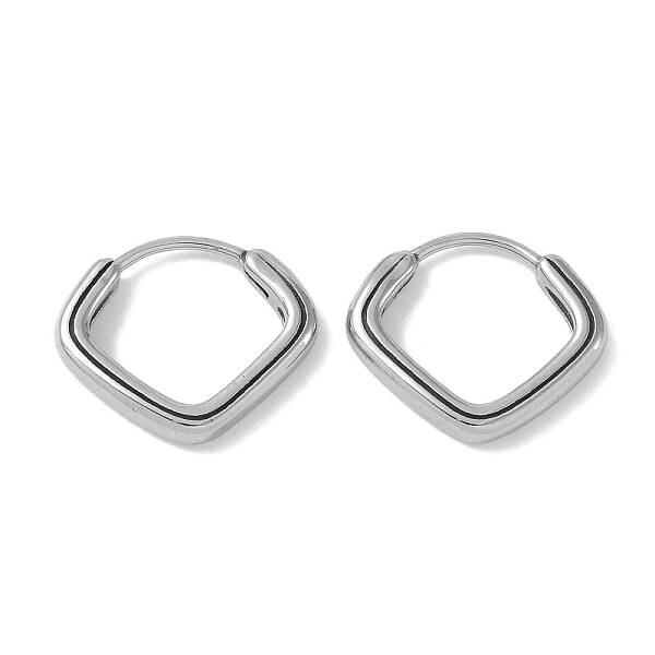 Non-Tarnish 316 Surgical Stainless Steel Hoop Earrings for Women
