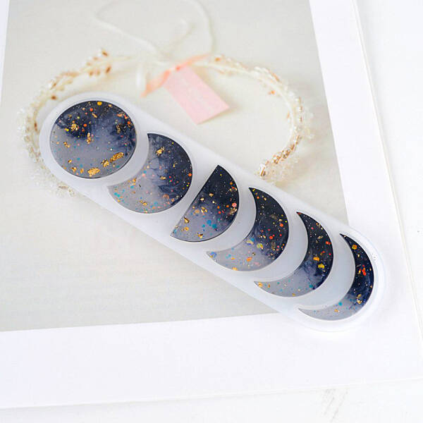 Phases of the Moon Silicone Molds